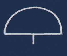 sehen_blau Icon Schirm